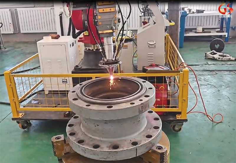 缸筒法蘭激光熔覆修復加工操作流程及應用優(yōu)勢