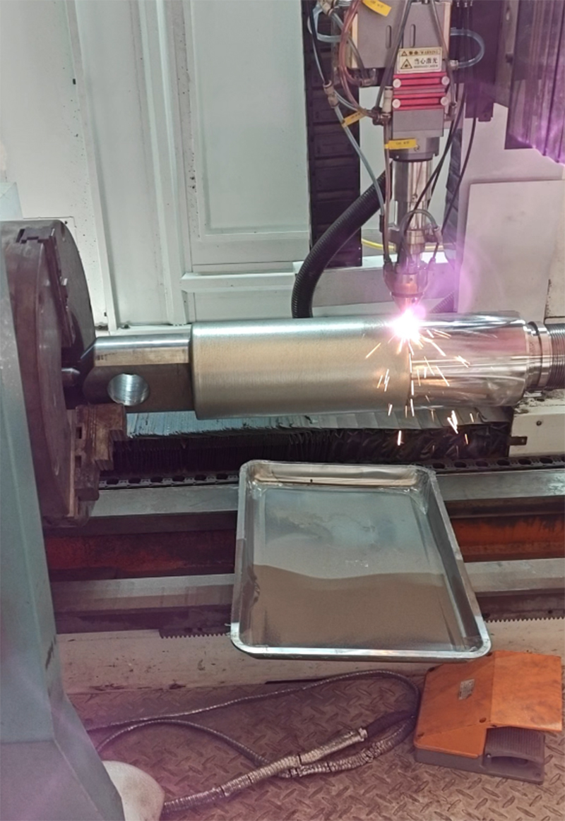 尾梁活塞桿激光熔覆修復加工