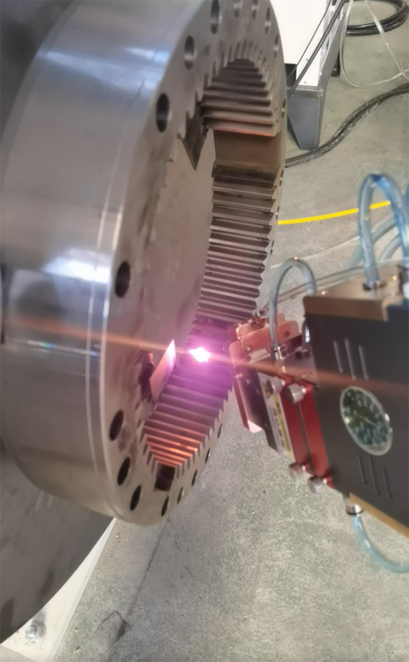 齒圈齒面激光淬火修復(fù)加工